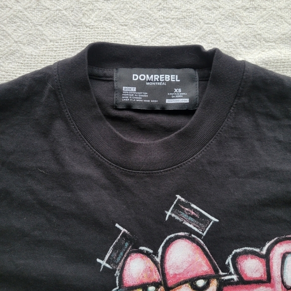 Dom Rebel Pink Panther Leather Jacket Graphic Cotton Unisex Minou Box T-Shirt - Picture 6 of 9